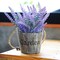 4 Bushes 14" tall Lavender Faux Flowers Stems Bouquets Wedding Home Centerpieces